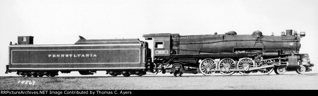 PRR 6707, M-1A, c. 1930